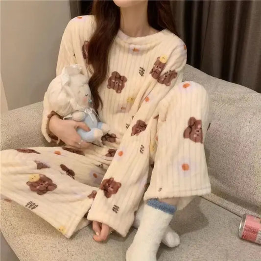 Pyjama en flanelle de luxe CozyDreams