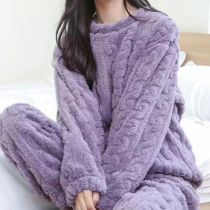 Pyjama Ensemble de chaleur en velours côtelé